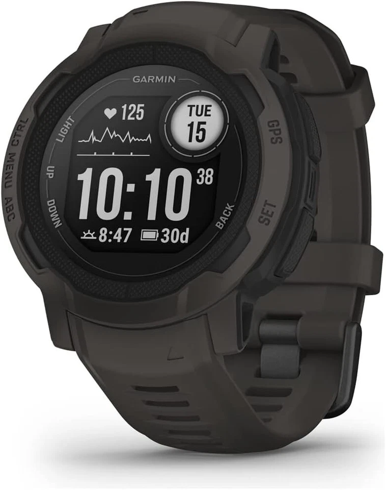 Garmin Instinct 2 Standard Edition 45mm GPS Smart Watch Graphite (010-02626-10) - Image 1 of 4