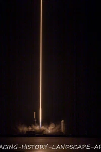 2020 NOV 15TH 8x10 PHOTO SPACEX NASA CREW-1 LC39A Falcon 9 ASTRO DRAGON LAUNCH 7 - Bild 1 von 1