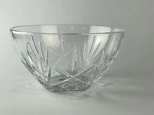 Checo MARQUIS por WATERFORD * CUENCO CENTRO DE MESA DE CRISTAL CORTE ARROOKSIDE 10" - Imagen 1 de 4