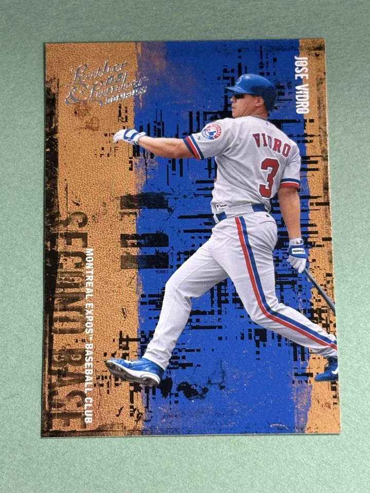 Jose Vidro 2005 Donruss Leather & Lumber Montreal Expos #73 DD917 - Image 1 of 2