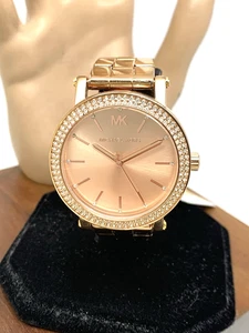 Reloj para mujer Michael Kors MK7346 Corey cuarzo oro rosa acero inoxidable 38 mm - Imagen 1 de 13