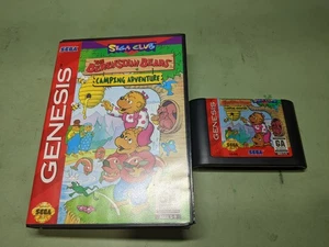 Cartucho y estuche Berenstain Bears Camping Adventure Sega Genesis - Imagen 1 de 4