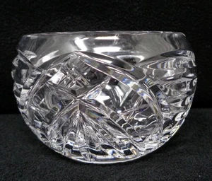Clear Cut Glass Dipping Bowl - Picture 1 of 3
