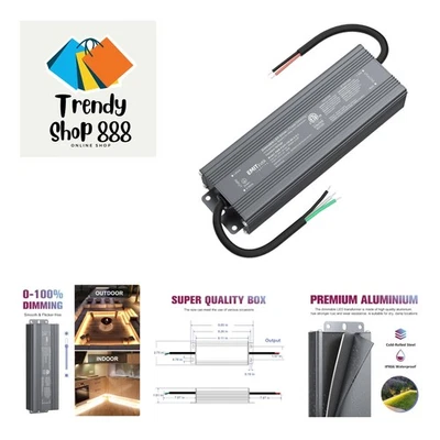 120W Triac Dimmable LED Driver,Power Supply,AC 120V to DC 24V Transformer,Com... - Image 1 of 4