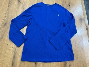 Polo Ralph Lauren Boys XL 18-20 Long Sleeve Soft! Blue! Classy - Picture 1 of 12