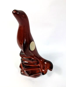 Vintage Canadian Ceramics Pottery Flambe Seal Figurine 6" Tall EXC with Sticker - Bild 1 von 7