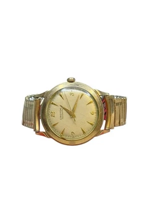 Vintage Croton Aquamatic Watch Men 10k Gold Plated Automatic READ DESCRIPTION - Image 1 of 4