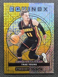 2023-24 Panini Obsidian Trae Young Equinox Gold Flood /10 #37 HAWKS - Picture 1 of 2