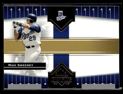 2005 Donruss Champions #298 Mike Sweeney Card Kansas City Royals - Image 1 of 2