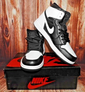 Uomo Taglia 10 - Air Jordan 1 High Zoom R2T High Nero Bianco - Foto 1 di 11