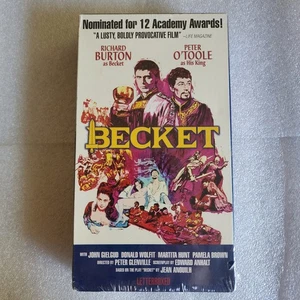 Becket (VHS) (New Sealed) Richard Burton  FREE SHIPPING - Picture 1 of 3