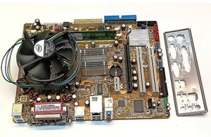 ASUS P5GC-MX V- P5945GC DP_MB SCHEDA MADRE, CPU CORE2 DUO 2.33GHz, RAM 512MB, #9 - Imagen 1 de 5
