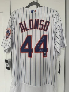 Pete Alonso Mets Signed Official 21 Home Run Derby Champ Auto Jersey /44 - Picture 1 of 6