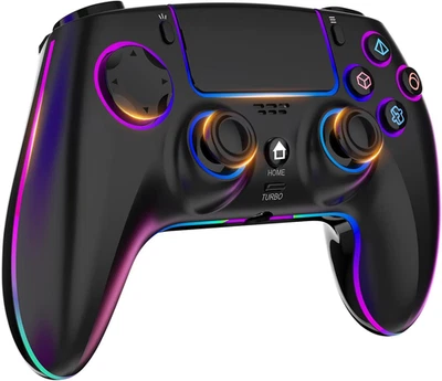 Controller Wireless per Ps-4/Ps-3/Pro/Pc/Mac/Ios/Android/Steam Deck, Controllore - Immagine 1 di 4