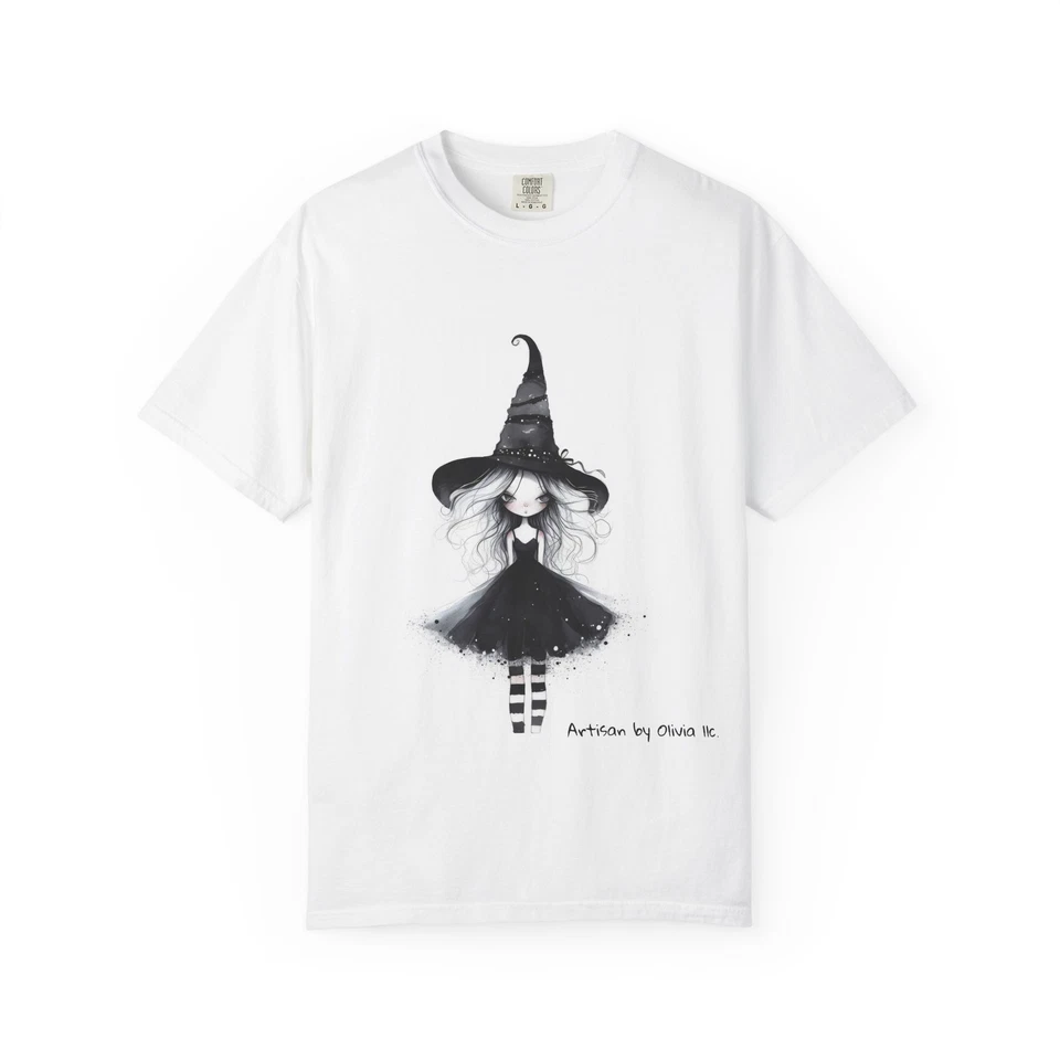 Camiseta Witchy Vibes Unisex, Camiseta Halloween, Camisa Hora Bruja, Espeluznante [...] Foto 1 de 1