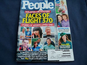 People Magazine - Faces of Flight 370 - March 31, 2014, Weekly Issue - Picture 1 of 1