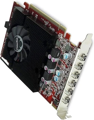 VisionTek Radeon 7750 6M 2GB Graphics Card VT 7750X6 PCIE 2G/MD6 GDDR5 - Image 1 of 4