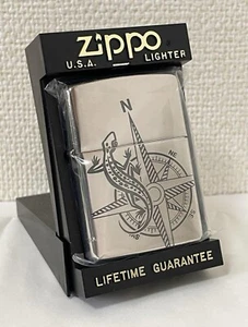 Zippo Marlboro Lizard & Compass, unused, Japan - Picture 1 of 6