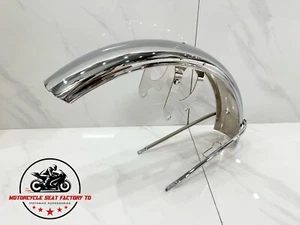 1974 Honda CB200 CB 200 CB200T Front Fender Mudguard High Quality Steel Chrome. - Picture 1 of 22