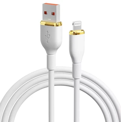 5ft USB Data Fast Charger Cable Cord For Apple iPhone 5 6 7 8 X 11 12 13 MAX - Image 1 of 4