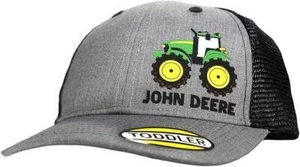 Cappello da baseball John Deere stampa 3D trattore in gomma bambino berretto antracite taglia unica - Foto 1 di 1