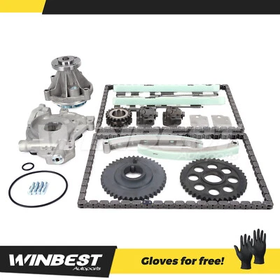 Timing Chain Kit Water Oil Pump for 94-01 Ford Crown Victoria Lincoln 4.6L NEW - Image 1 of 4