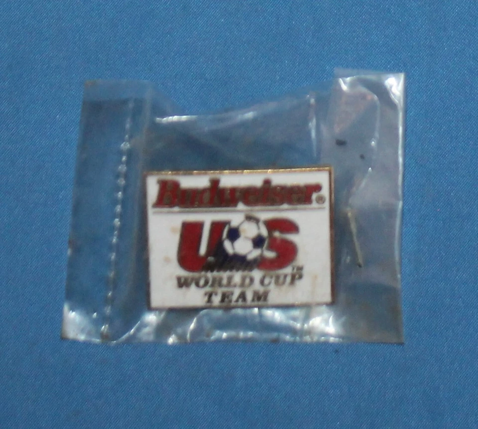Vintage 1994 US Soccer Pin Budweiser USA Men's 94 World Cup - Image 1 of 1