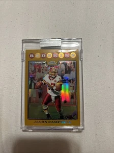2008 Topps Chrome Uncirculated Refractor /199! Rare Jason Campbell Redskins - Picture 1 of 2