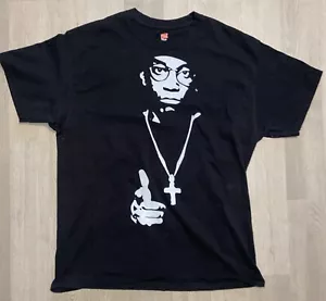 Big L Hip Hop T-Shirt Grande Nera Harlem Rapper Flamboyant Mettila su New York - Foto 1 di 9