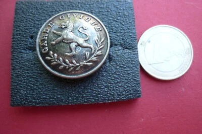 BOUTON  METAL / GARDE CIVIQUE BELGIQUE - Photo 1/2