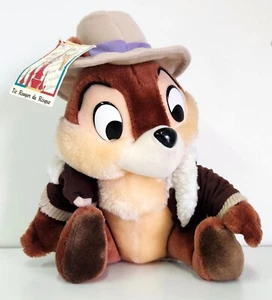 Juguete de peluche Chip and Dale Rescue Rangers, Euro Disney, 25 cm, años 90 - Imagen 1 de 4