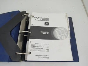 John Deere 410E Backhoe Loader Technical Repair Manual TMS161100 - Picture 1 of 8