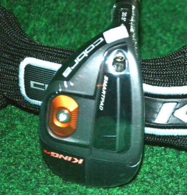 Nuevo COBRA KING F6 Negro 3-4 Híbrido Matriz Rígida MFS Corbata Roja Grafito LH Foto 1 de 4