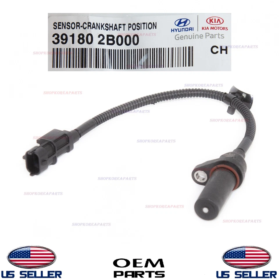 33n030 Crankshaft Position Sensor 2014 Kia Soul 2.0 391802B000