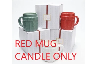 Lightscapes 9-oz Sweater Mug Candle w/ Gift Boxes Mulled Wine Scent NEW - Picture 1 of 4