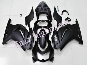 Kit de carenado de carrocería NINJA 250R 2008-2012 negro mate negro mate negro - Imagen 1 de 5