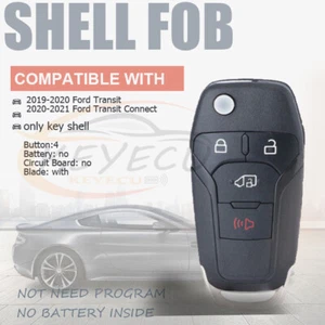 2019 2020 2021 Remote Key Shell Case for Ford Transit Transit Connect N5F-A08TAA - Picture 1 of 5