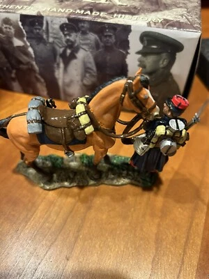 King & Country’s The Great War Primera Guerra FW067 Segunda Guerra Mundial Caballo de Asistencia Poli Francés Foto 1 de 4