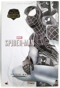 Hot Toys VGM36 Marvel's Spider-Man (Negative Suit) 1/6 Figure New Rare Japan - Picture 1 of 1