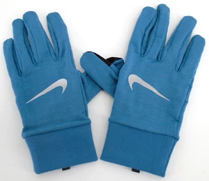 Nike Sphere Running Gloves 3.0 Men's Large Touch Screen Rift Blue/Silver - Picture 1 of 7