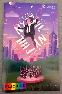 NEW Playbill NY Philharmonic Concerts in the Park June 2025 - Picture 1 of 5