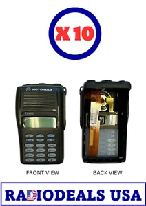 Motorola EX600 Complete Housing - Black - PMHE4038A - 10 PC - Picture 1 of 2