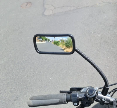 SUNSTOP BAYERN GMBH Fahrradspiegel E-Scooter Spiegel E-Bike Fahrrad Bike Rückspiegel Zusatzspiegel