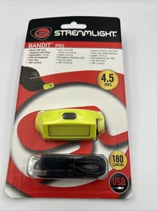 Streamlight 61710 Bandit Pro Yellow Headlamp/Clip On 180 lumens led - Picture 1 of 2