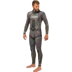 Cressi Seppia 5mm Unisex 2-Piece Spearfishing Suit with Hood - Picture 1 of 11