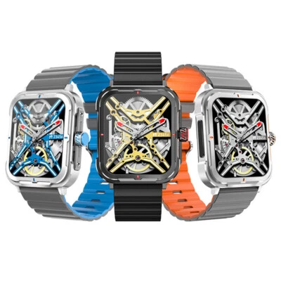 Outdoor Sports Watch with NFC Blood-pressure  Heart-rate  Music Multi-languages - Image 1 of 4