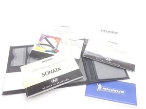 2003 HYUNDAI SONATA Owner's Manual / User Guide / Owner's Operator Book - Picture 1 of 8