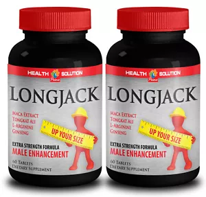 Male Libido Enhancement LONGJACK w/Maca, Tongkat (2 Bot) - Picture 1 of 2