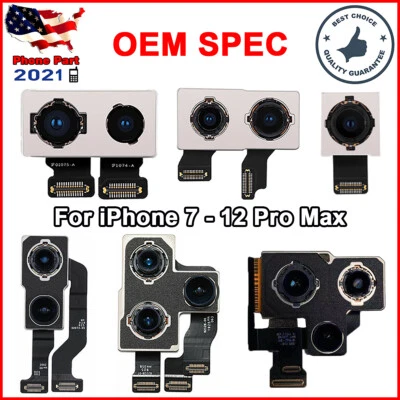 OEM Rear Back Main Camera Replacement for iPhone 14 13 12 11 Pro XS MAX XR X 8 7 - Image 1 of 4