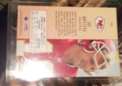 Skybox Premium 1994 - #75 Joe Montana Foto 1 de 2